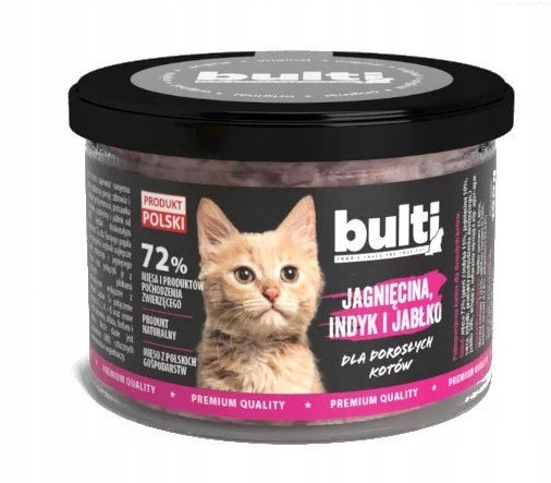 BULT Potrawka z jagnięciny, indyka i jabłek dla ko