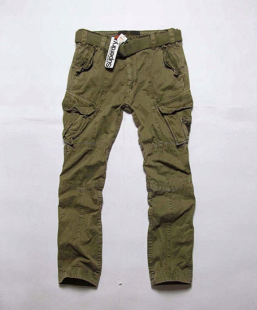 SUPERDRY _ EXTRA BOJÓWKI _ SLIM _ pas 88cm __ NOWE