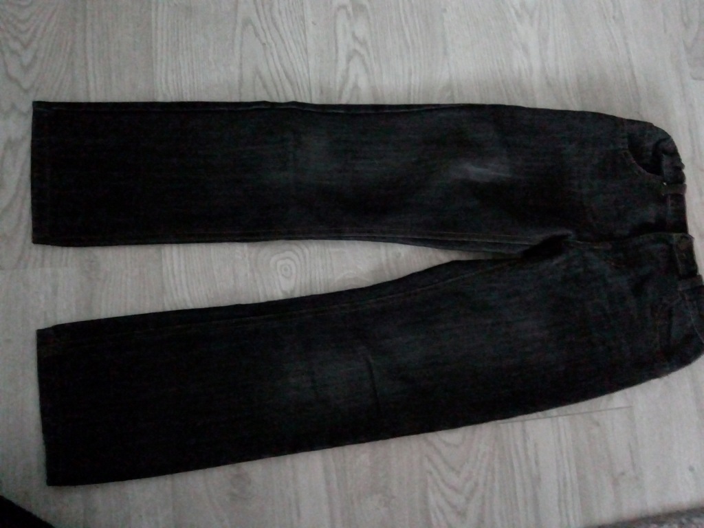 jeans ciemny szary 146 M&S