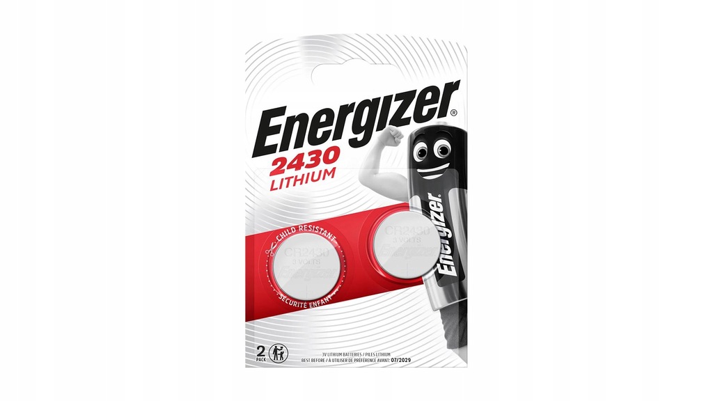 ENERGIZER Bateria Litowa CR2430 Blister 2 szt.