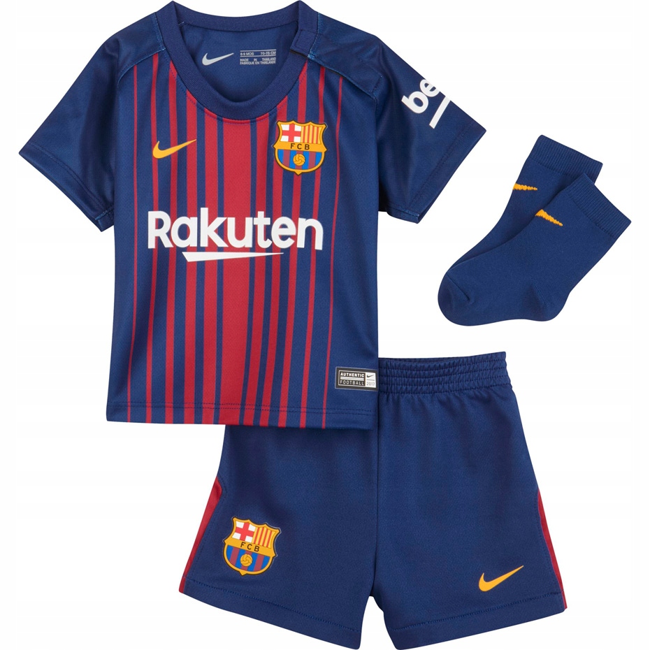 KOMPLET NIKE FC BARCELONA BRT HOME (456) r.90-96cm