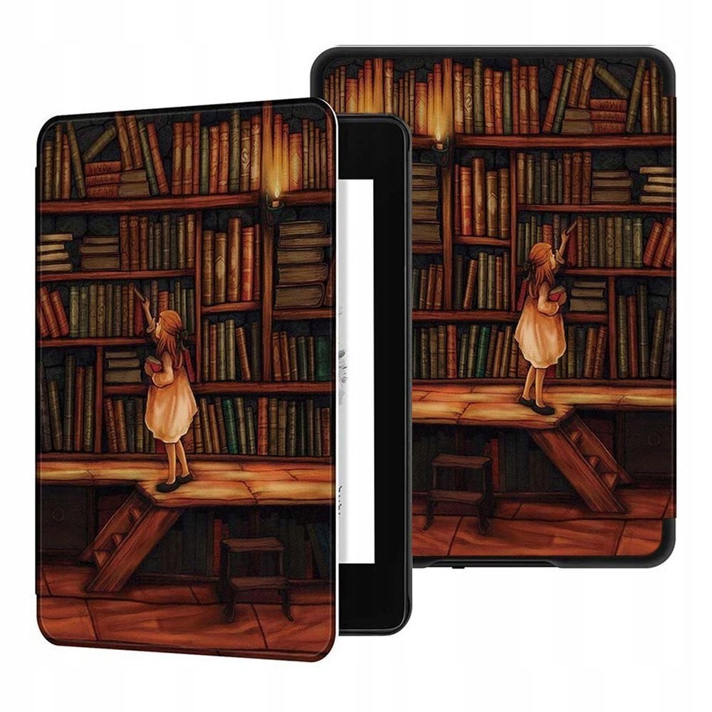 Strado Etui Graphic Kindle Paperwhite 4 - Library