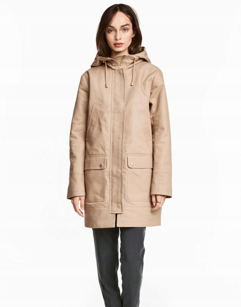 K3L046 H&M__MJ9 KURTKA PARKA KAPTUR__S