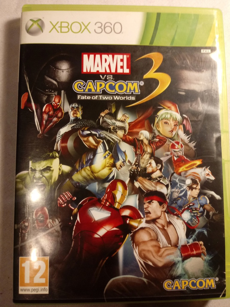 Marvel vs. Capcom 3 Fate of Two Worlds XBOX360