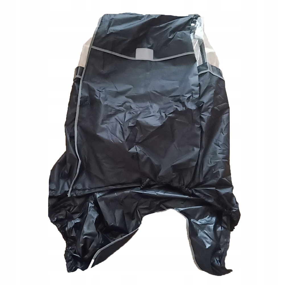 OSŁONA PRZECIWDESZCZOWA I WIATROCHRONNA NA FOTELIK ROWEROWY DZIECKA 115CM