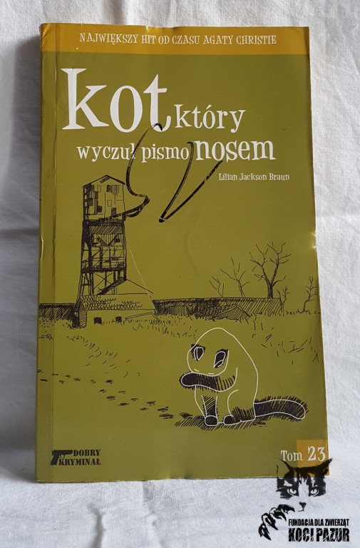 "Kot, który wyczuł pismo nosem" Braun, Lilian