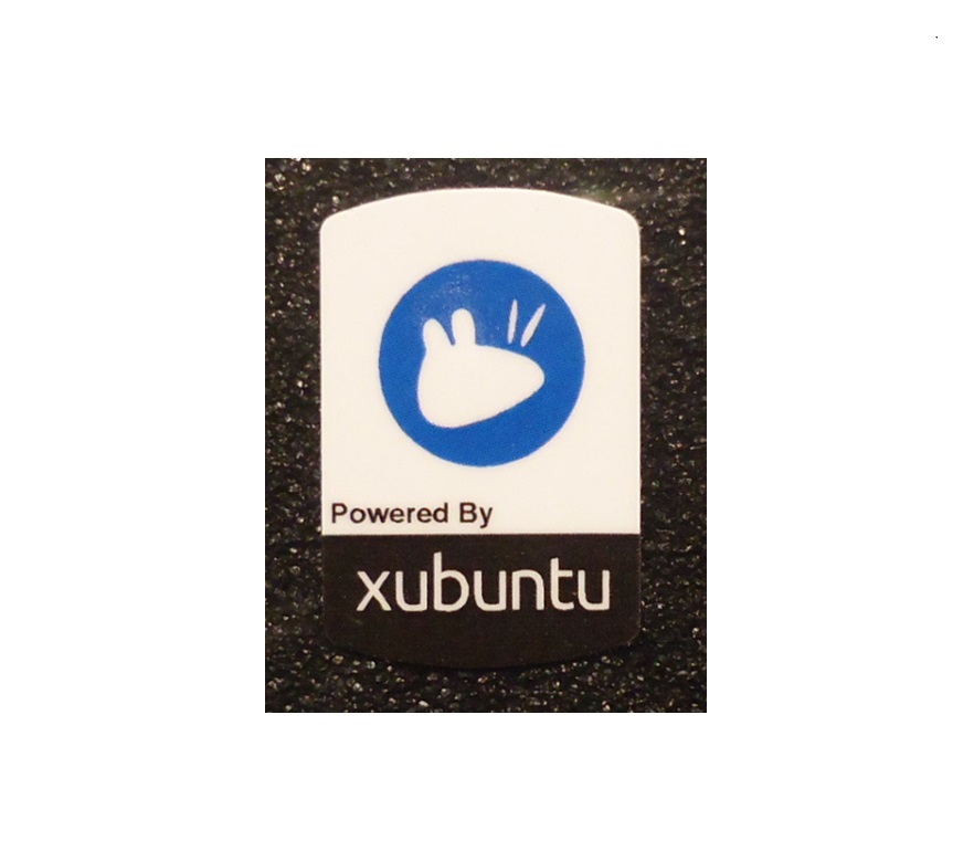 315 Naklejka Xubuntu Linux 19 x 28 mm