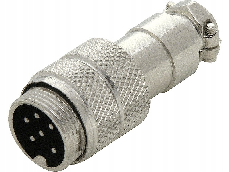 20-133# Gniazdo cb mikrofonowe 6pin na kabel