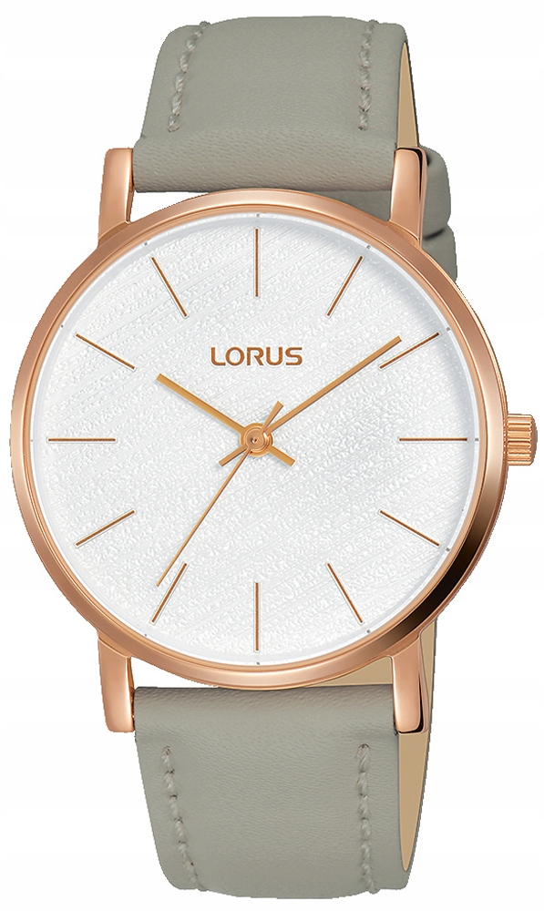 ZEGAREK DAMSKI LORUS Rose Gold RG234PX9 GRAWER 24h