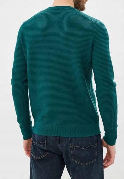 HUGO BOSS SWETER MĘSKI ZIELONY LOGO L 1P03