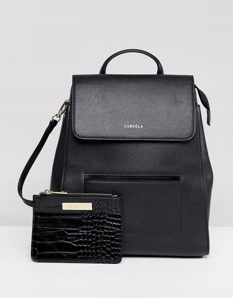 Carvela slinky backpack grey online