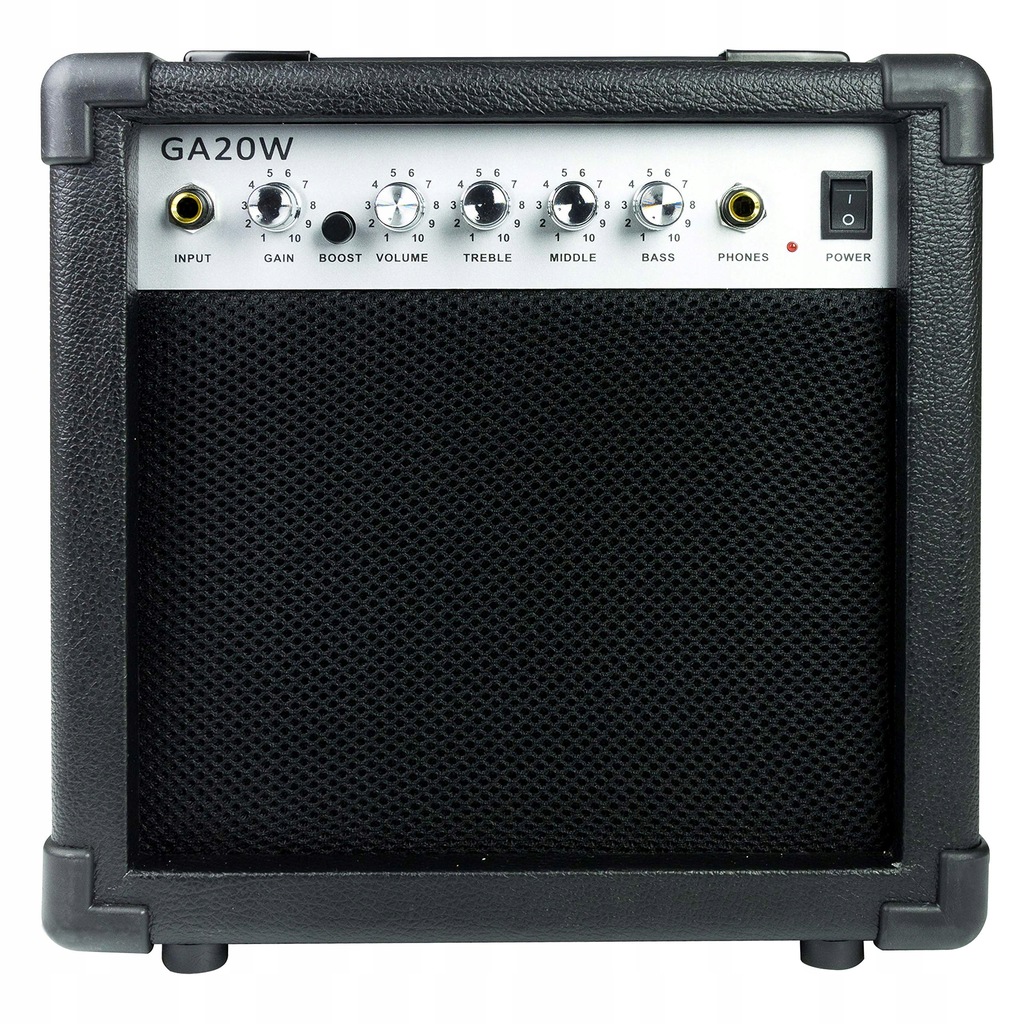 RockJam RJ10W wzmacniacz do gitary, 10 W, czarny,