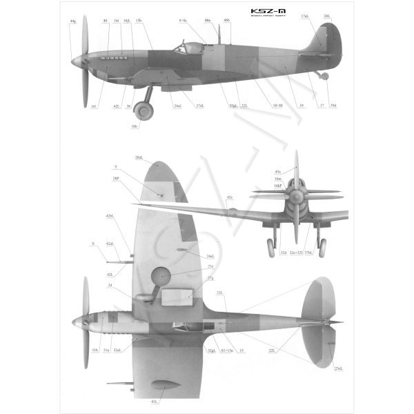 Купить Халински 3/07 Истребитель Spitfire IXC 1:33: отзывы, фото, характеристики в интерне-магазине Aredi.ru