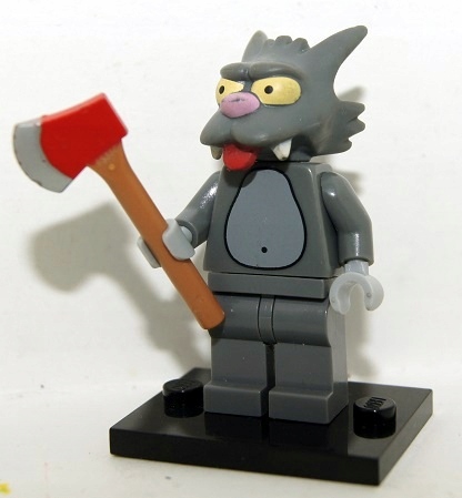 LEGO MINIFIGURKA 71005 SIMPSONS SCRATCHY