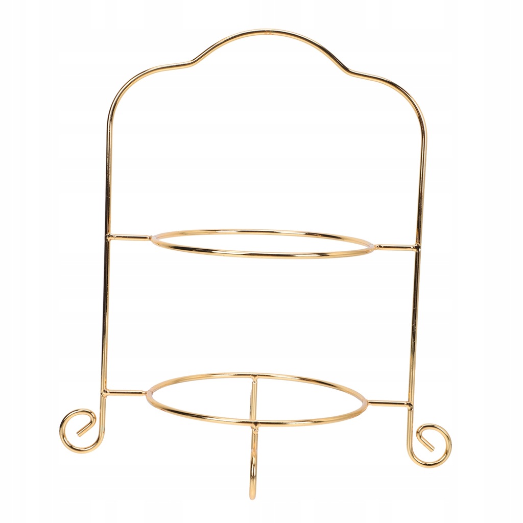 Double Layer Cake Stand Buffet Plate Rack Bracket