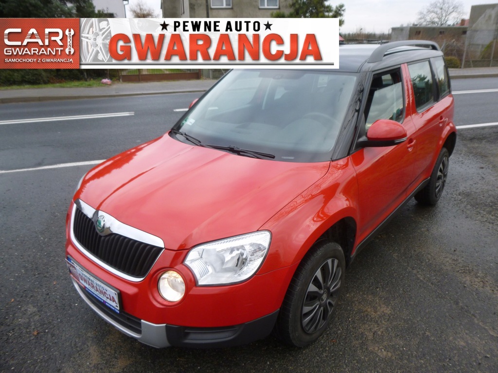 Skoda Yeti 2,0 TDI 110 KM, Ks. serwis., GWARANCJA