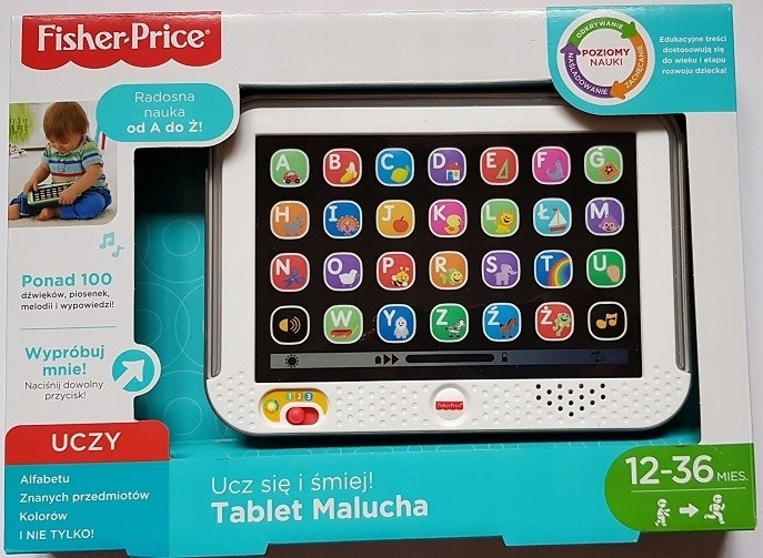 FISHER PRICE LAPTOP TABLET MALUCHA EDUKACYJNY