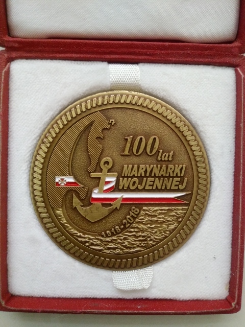 Medal Pamiątkowy na 100- lecie Marynarki Wojennej