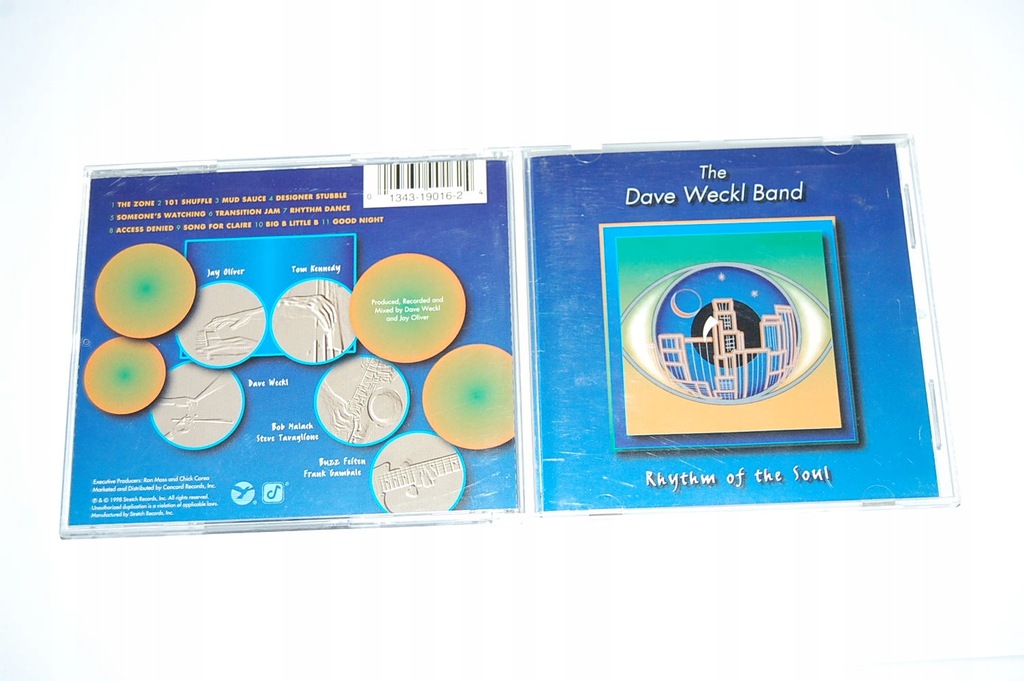 THE DAVE WECKL BAND - Rhythm Of The Soul CD-ALBUM