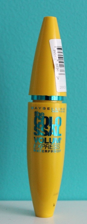 MAYBELLINE TUSZ COLOSSAL VOLUM WODOODPORNY CZARNY