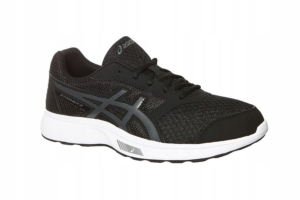 BUTY ASICS STORMER 2 CZARNE ROZMIAR 46