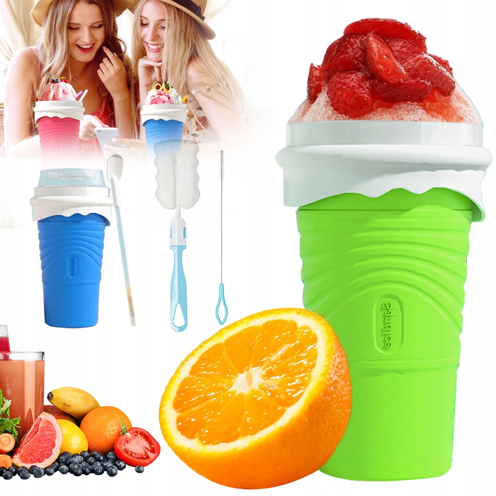 MASZYNA DO LODÓW, KUBEK DO SLUSHY, SZKLANKI DO LODÓW NATYCHMIASTOWYCH