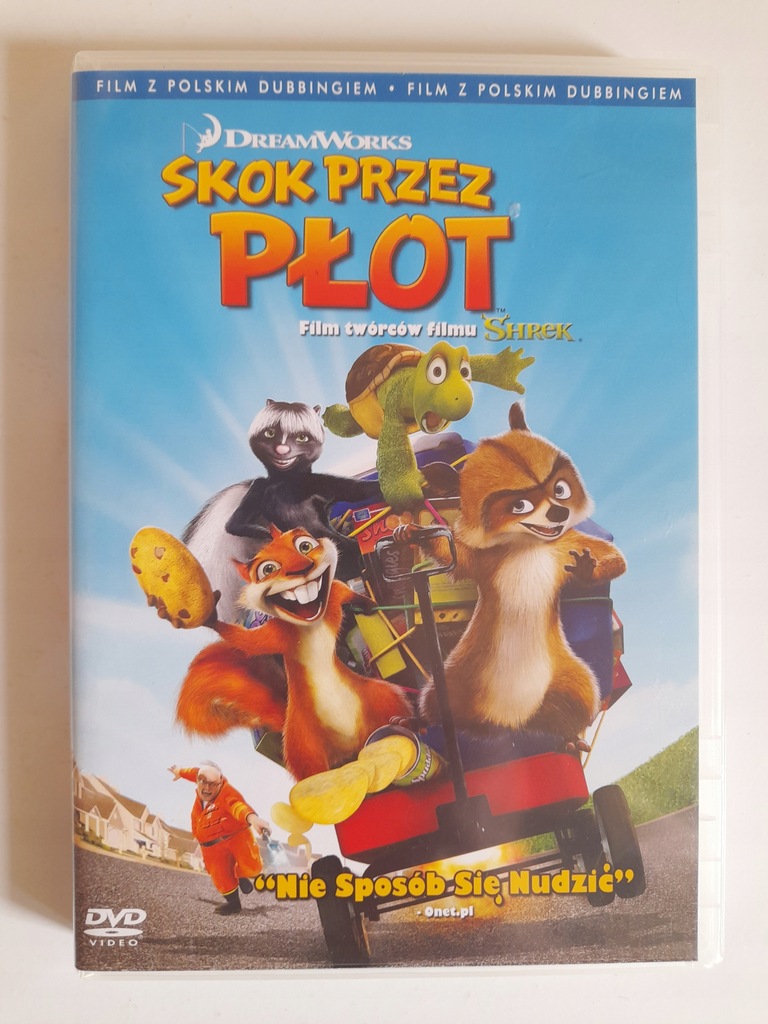 Skok przez płot płyta DVD