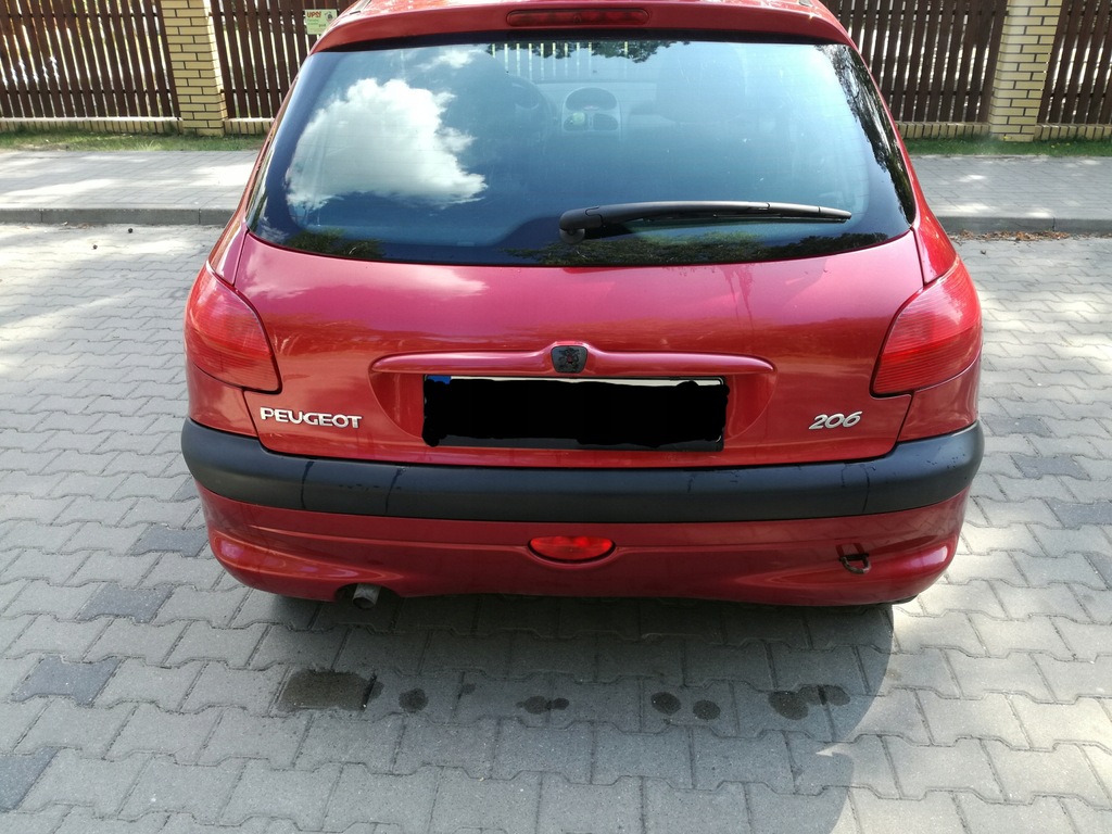 Samochód osobowy Peugeot 206 8132615155 oficjalne