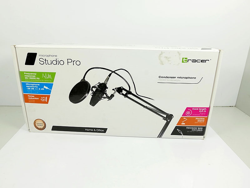 MIKROFON TRACER STUDIO PRO KOMPLET