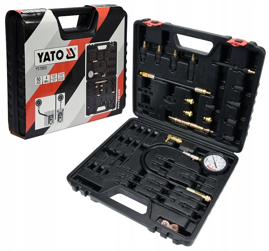 YATO MIERNIK CIŚNIENIA SPREŻANIA BENZYNA DIESEL YT-73012