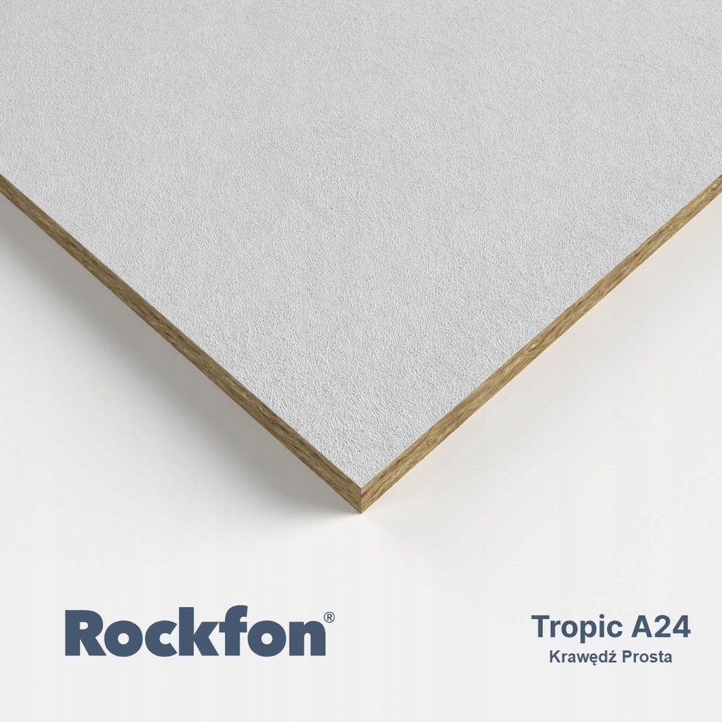 Płyta sufitowa Rockfon Tropic 600x600x15 32 szt.