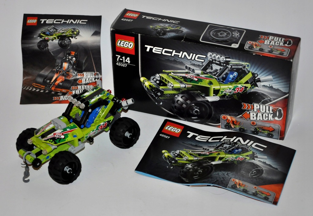 Lego Technic 42027 Pustynna wyścigówka - 10246774895 - oficjalne ...