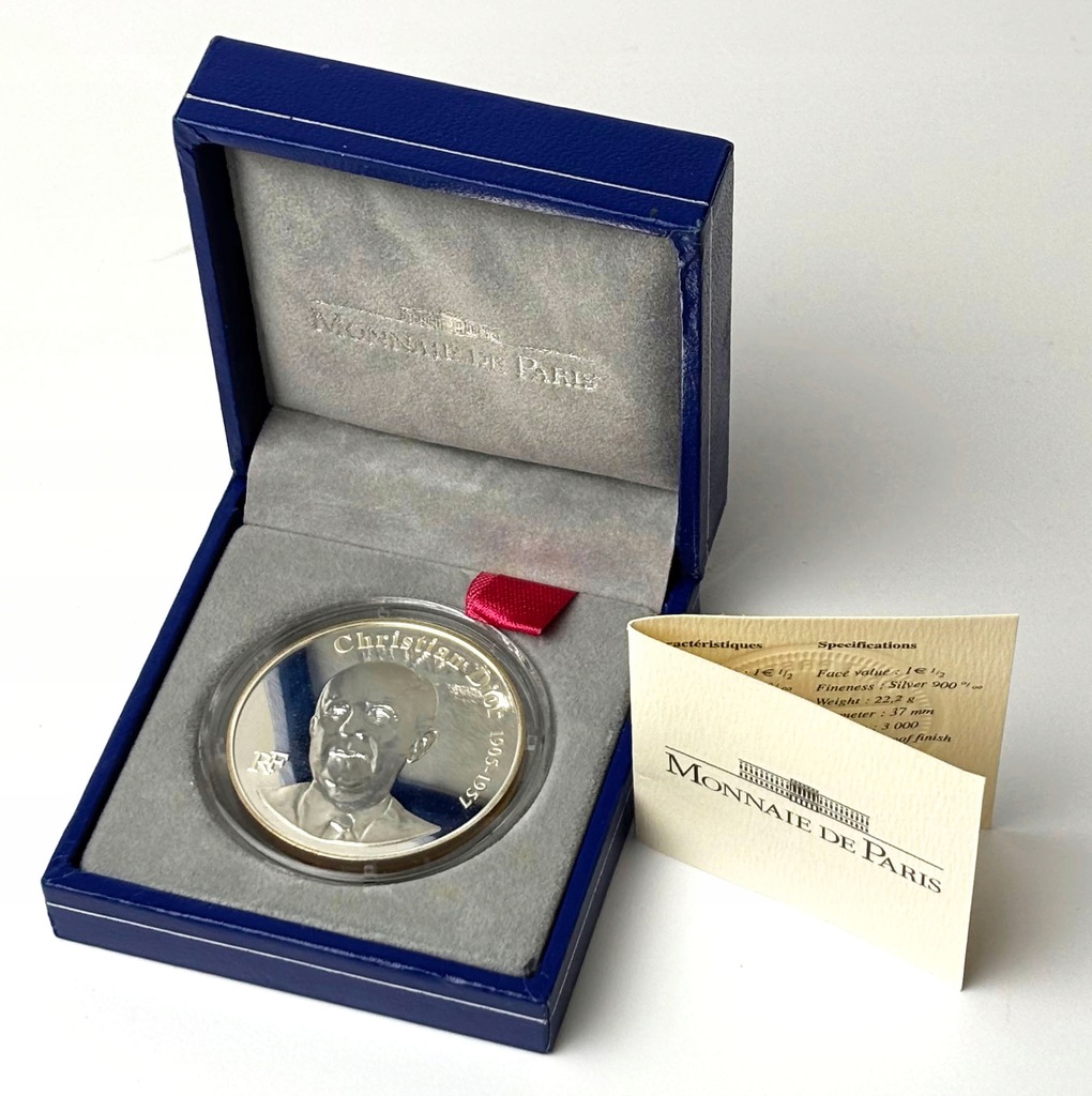 Francja, 1/4 euro 2007, Christian Dior, st. L