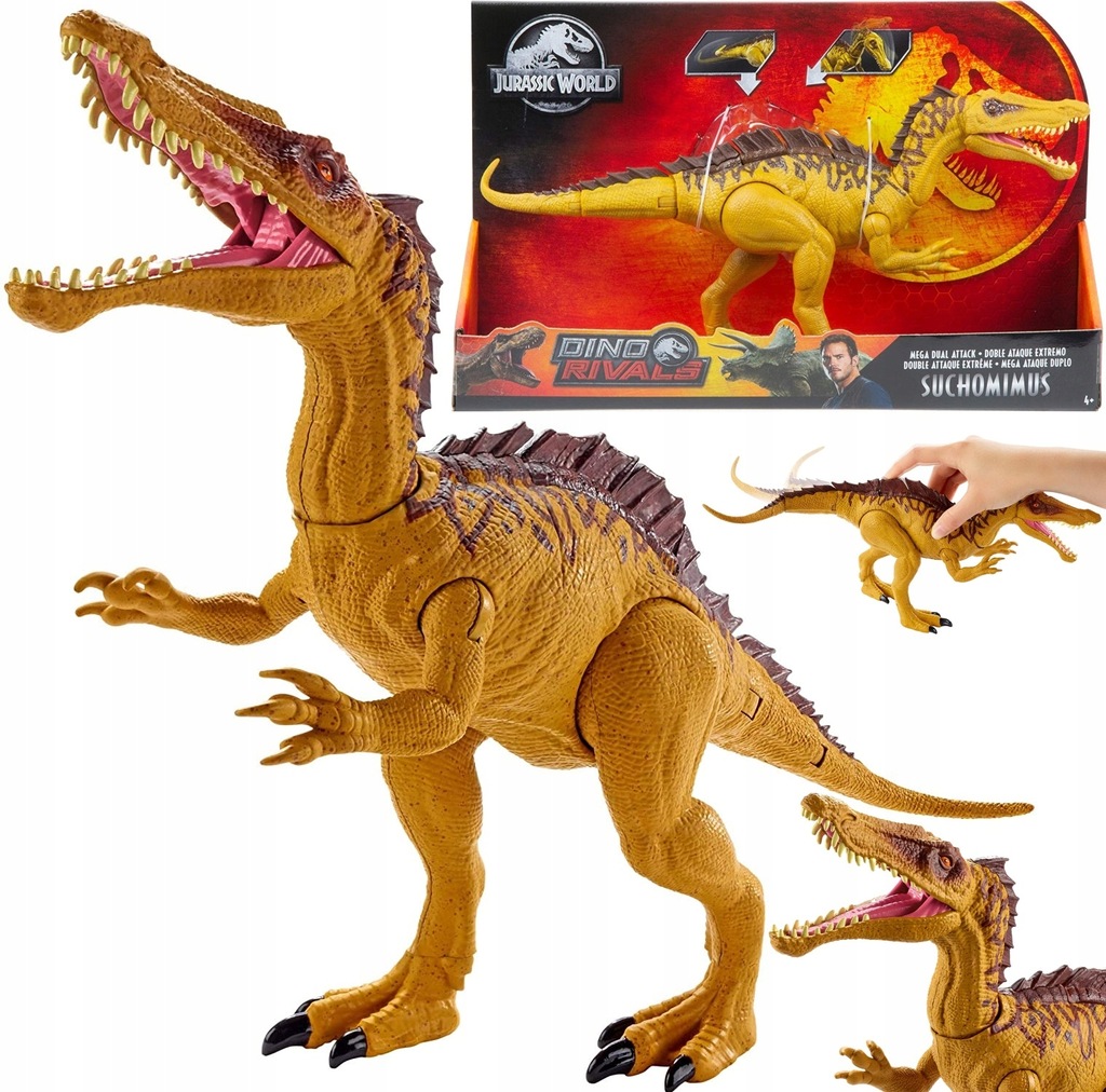 Jurassic World Dinozaur Suchomimus Ruchomy Mattel