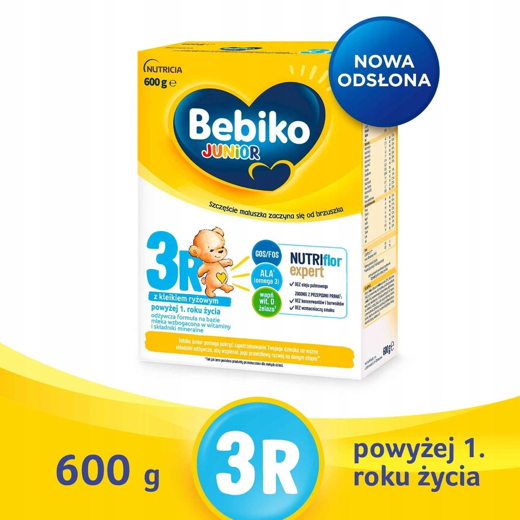 Bebiko Junior 3R dla dzieci powyżej 1. r.ż.