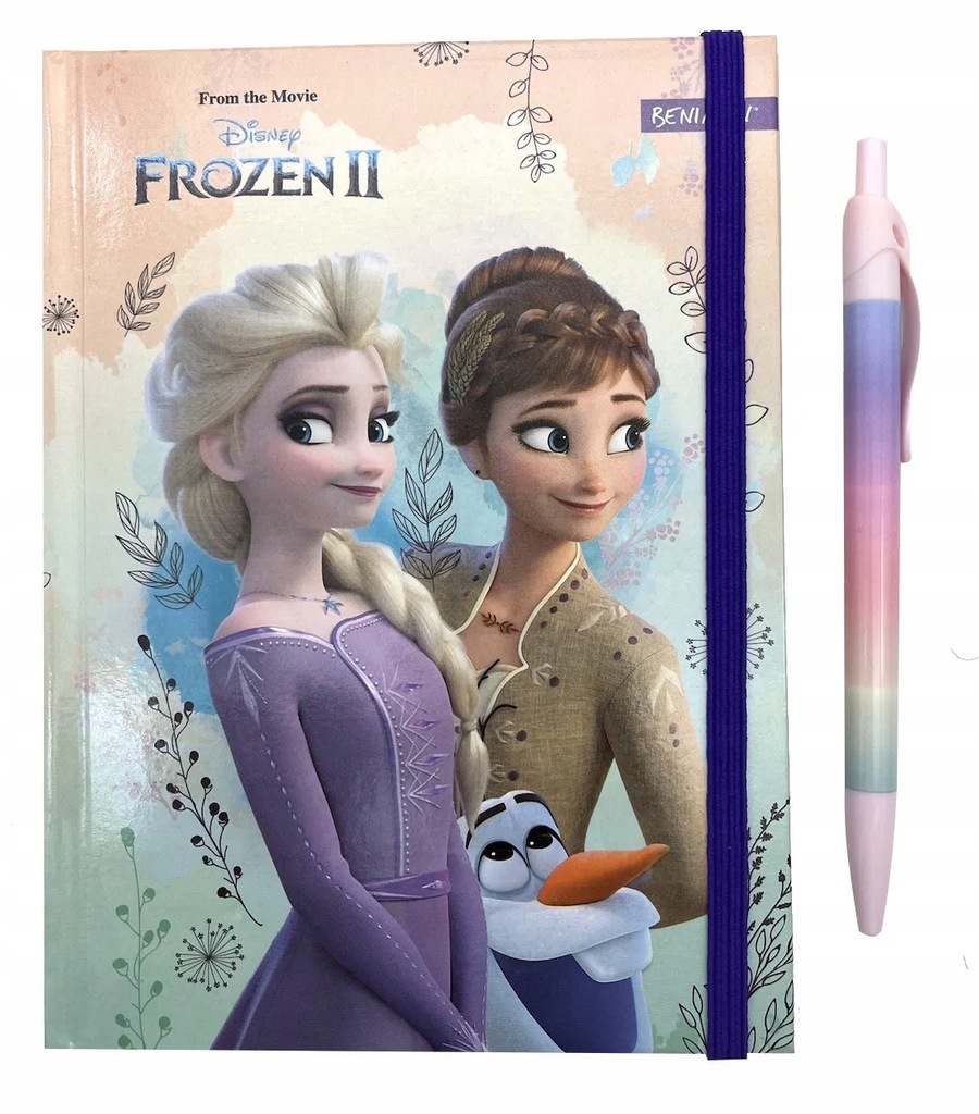 NOTES PAMIĘTNIK Z DŁUGOPISEM FROZEN KRAINA LODU