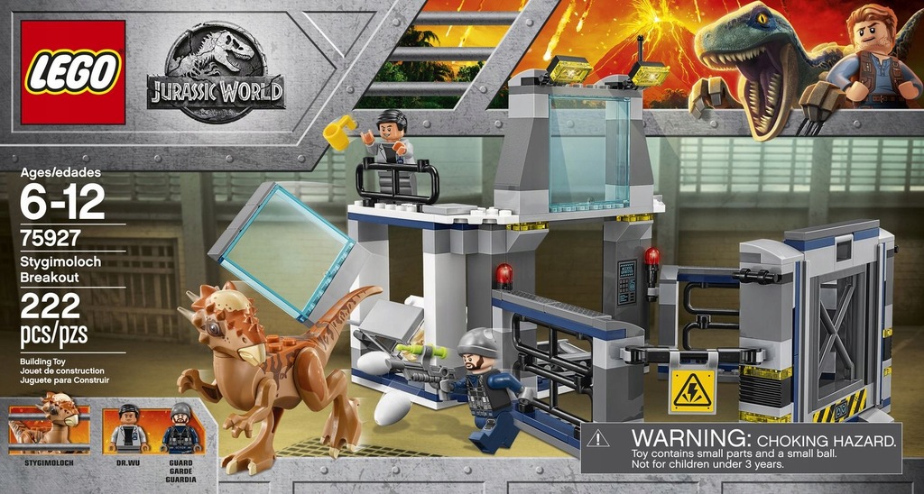 LEGO 75927 Jurassic World Ucieczka z laboratorium