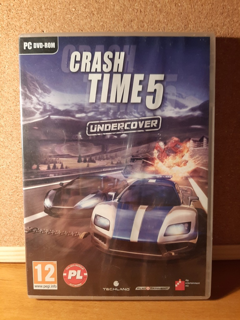 Crash Time 5 Undercover PL PC retro klasyk unikat