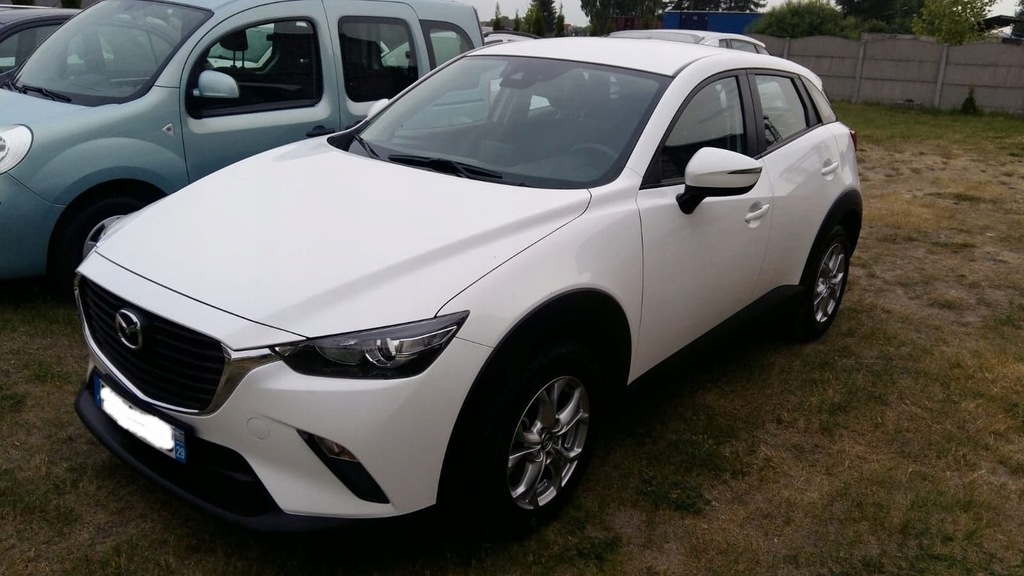 Mazda CX3 biała benzyna 2017 6000 tys 120KM manua