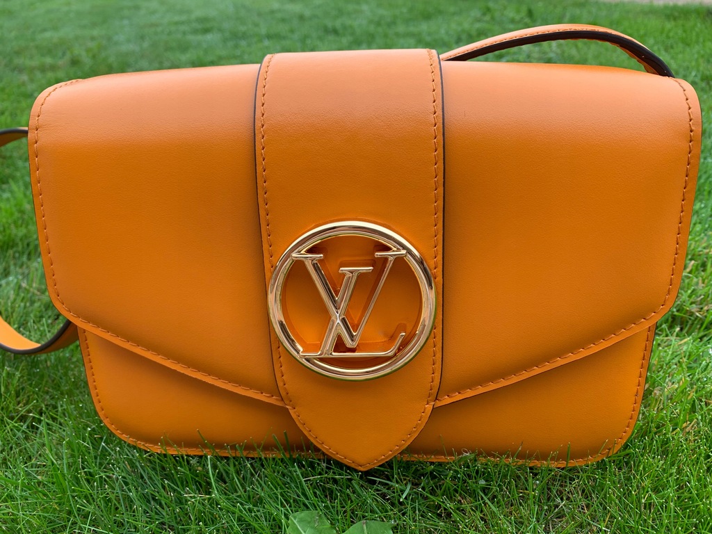 Torebka Louis Vuitton Pont 9 pomarańczowa
