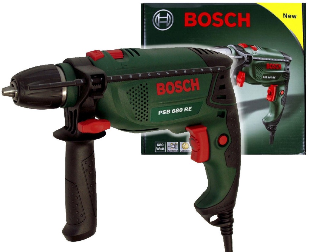 Купить ДРЕЛИ СТАНОК 680ВТ PSB 680 RE BOSCH: отзывы, фото, характеристики в интерне-магазине Aredi.ru