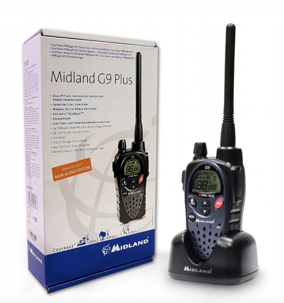Radio PMR Midland G9 Plus