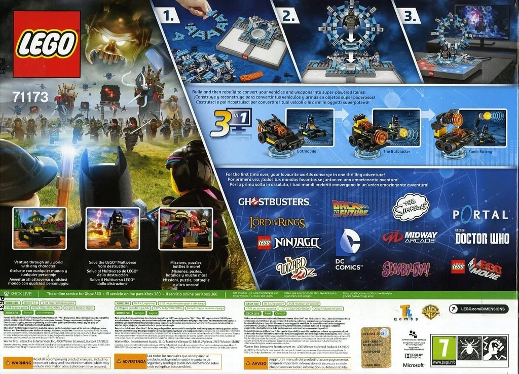 Lego dimensions xbox 360 sale