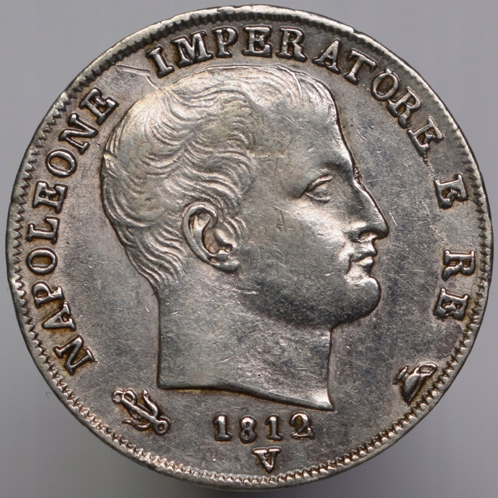 1812 V Włochy Napoleon - 1 lira