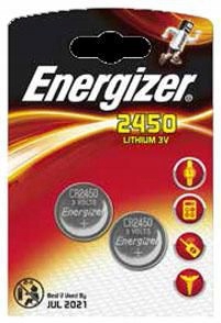 Energizer LITHIUM CR2450 2PK