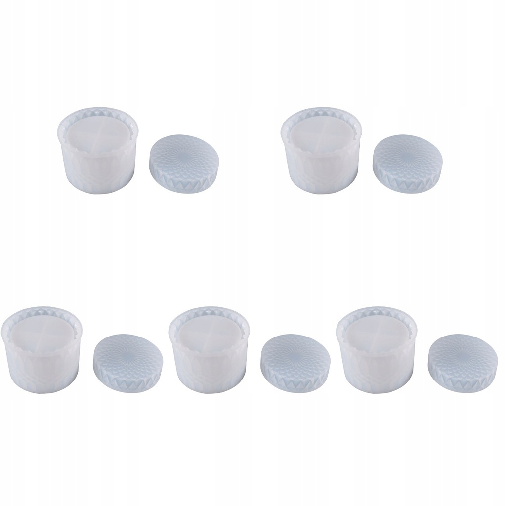 Silicone Tray Hand Jewelry Mold Resin 5 PCS