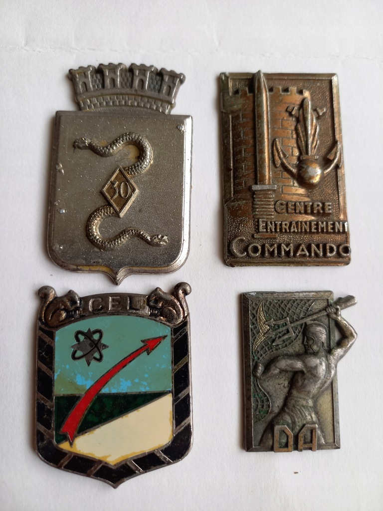 Odznaki wojskowe - Francja