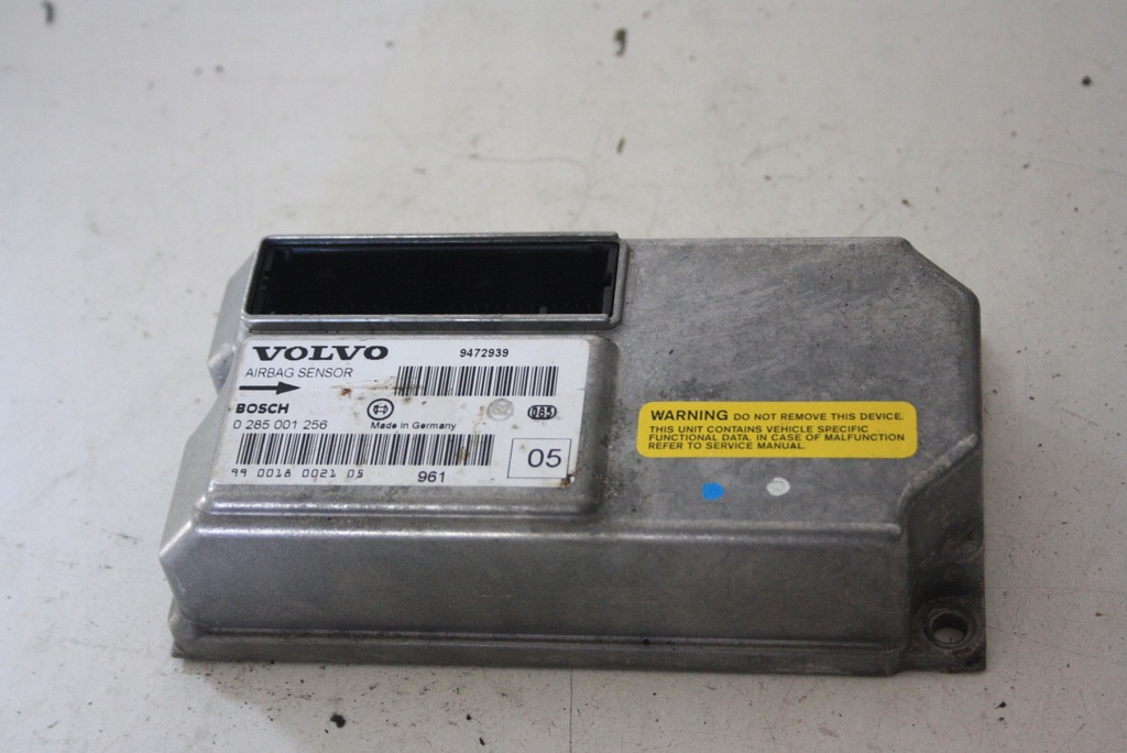 Volvo S80 S60 Airbag Moduł Sensor Poduszek 9472939 - 8242268325 - Oficjalne Archiwum Allegro
