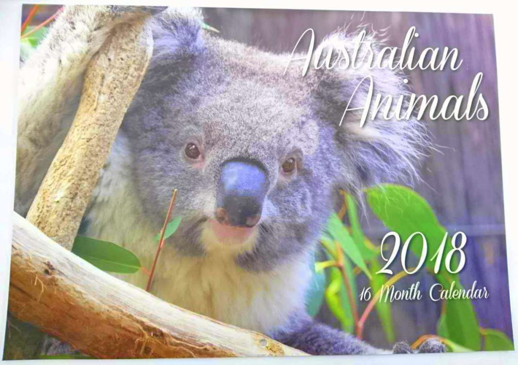 Australia - kalendarz ścienny na 2018- Animals