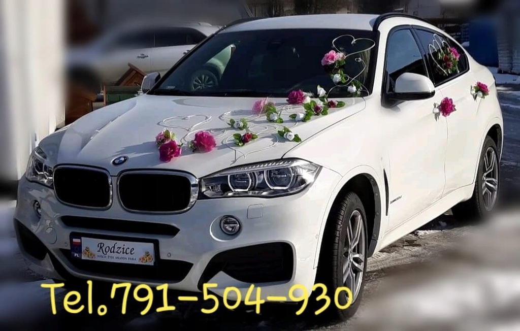 Zawiozę do Ślubu BMW x6 bmwx6 Nowożeńcy Młoda Para